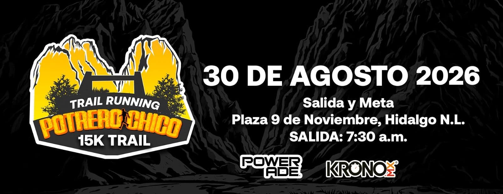 15K TRAIL POTRERO CHICO 2026